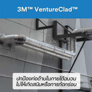 3M VentureClad Tape, แผ่นหุ้มฉนวนท่อ, เทปอะลูมิเนียม